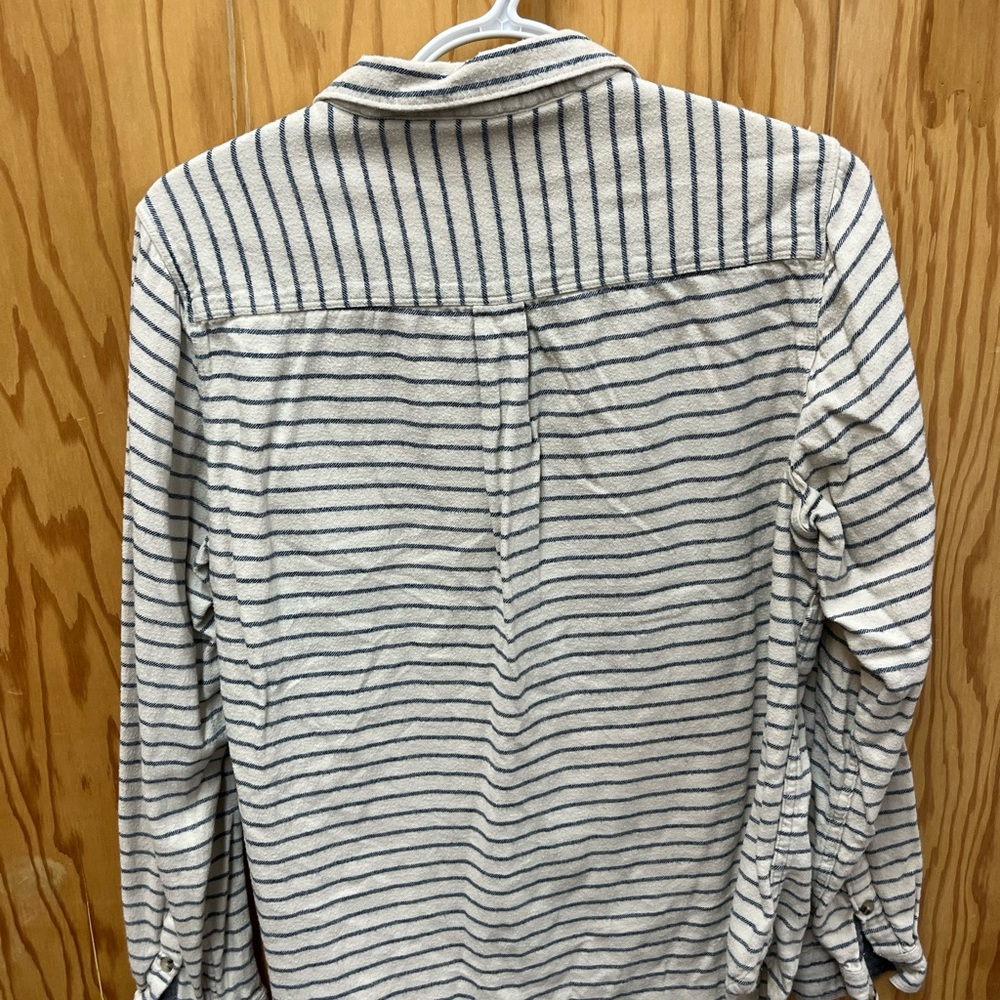 Striped Button-Up Shirt - Picture 3 of 5